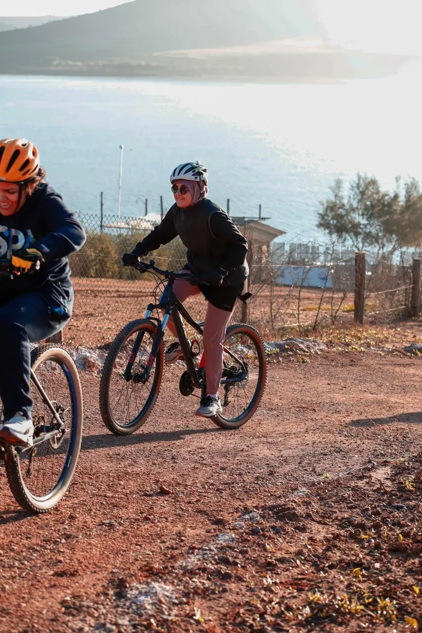Balade VTT au bord du lac